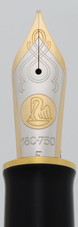 Pelikan M1000 Fountain Pen - Oversize, Black, 18K Fine Nib (Near